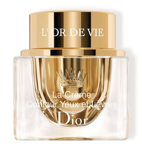 dior l'or de vie la creme contour yeux et levres|la creme contour yeux et lèvres.